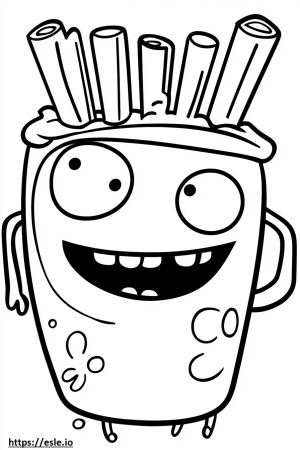 Toca boca coloring sheet