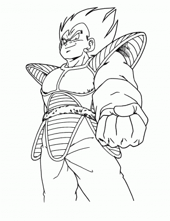 Vegeta Coloring Pages - Free Printable Coloring Pages for Kids