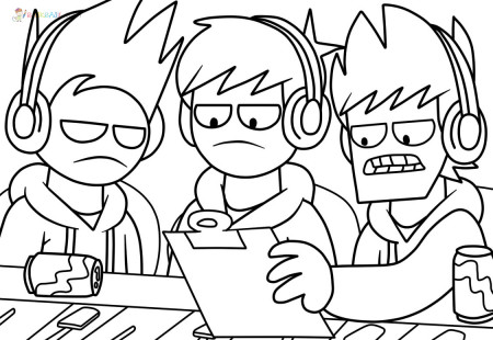 Eddsworld Coloring Pages | 60 Pictures Free Printable