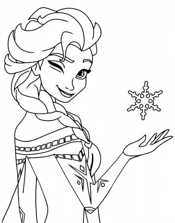 Elsa Coloring Pages | Best Coloring Pages for Girls