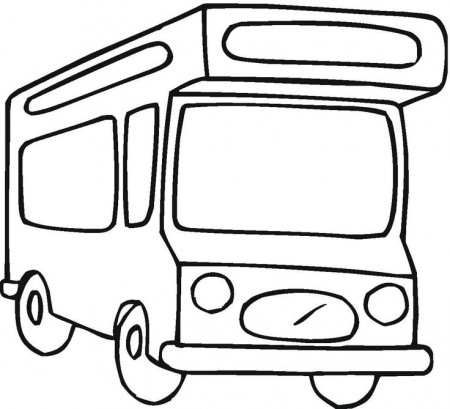 Bus Coloring Pages - ClipArt Best