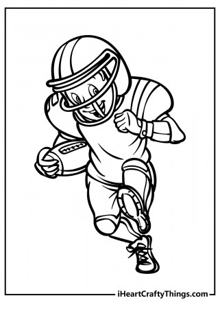 Printable Football Coloring Pages (Updated 2023)