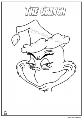 The Grinch Coloring Pages 09