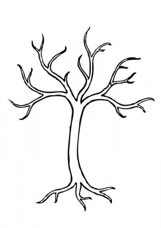 Coloring Page tree - free printable coloring pages - Img 28966