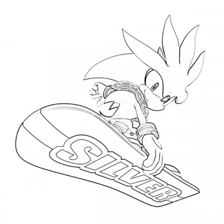 Mario&Sonic at The Olympic Winter Games Coloring Pages