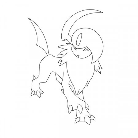Free Absol Lineart by BehindClosedEyes00 on DeviantArt | Pokemon coloring  pages, Pokemon coloring, Pokemon drawings