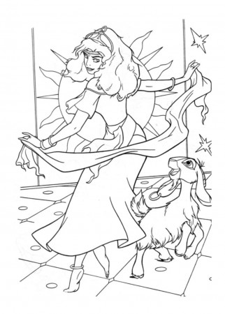 The hunchback of notre dame to download - The Hunchback Of Notre Dame Kids Coloring  Pages