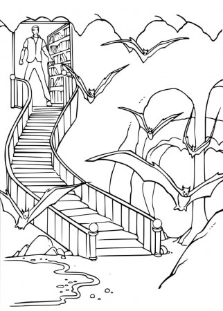 Bruce Wayne Batman Coloring Page - Free Printable Coloring Pages for Kids