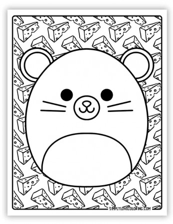 68 Squishmallow Coloring Pages (Free ...