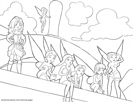 Fantasy world of Disney Fairies 20 Disney Fairies coloring pages | Free  Printables