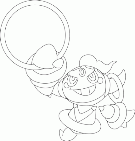 Hoopa Pokemon coloring page | Free Printable Coloring Pages