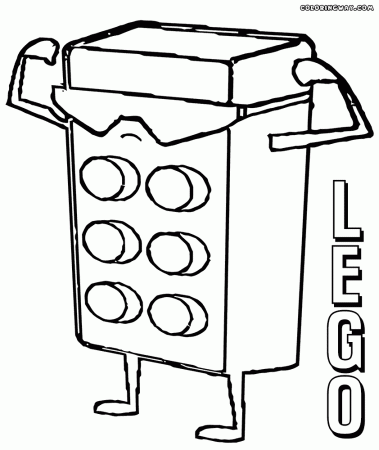 Lego Block Coloring Pages 66533 | INTERPIXEL