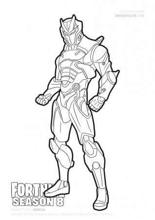 Omega | Fortnite coloring page - Color for fun