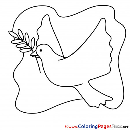 Pigeon Confirmation Coloring Pages download
