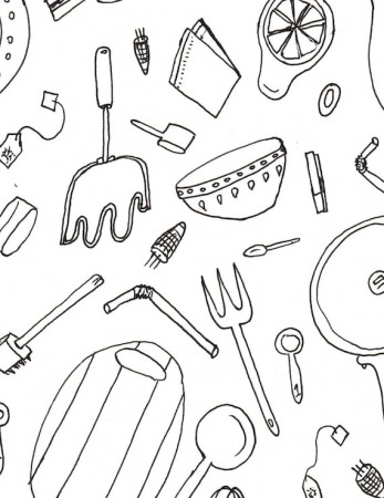 Coloring Pages Kitchen Coloring Page I Spy Coloring Page - Etsy