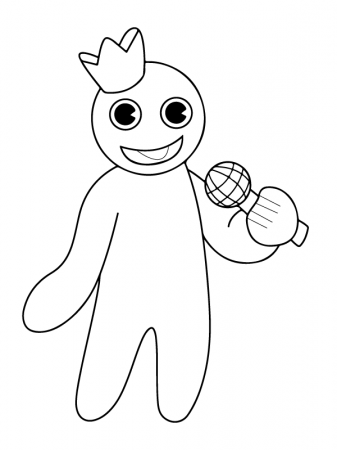 Rainbow Friends Roblox Coloring Pages ...