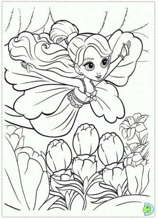 Barbie Thumbelina Coloring Pages Games - Coloring