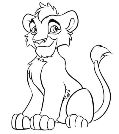 Top 25 Free Printable The Lion King Coloring Pages Online