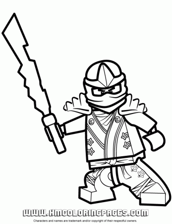 Blue Lego Ninjago Coloring Pages - Coloring Pages For All Ages
