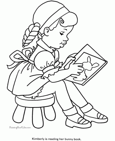 School coloring book pages 001