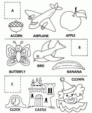 Alphabet Cut & Paste - ABC Activity ...honkingdonkey.com