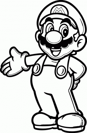 Super Mario Coloring Pages | Wecoloringpage