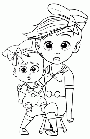 Boss Baby Coloring Pages - Best Coloring Pages For Kids