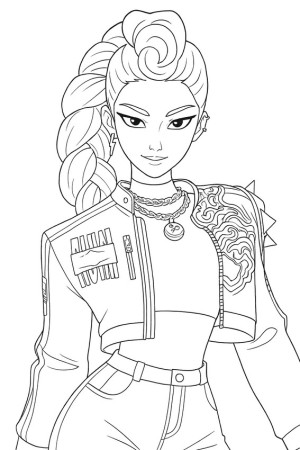 KPop Demon Hunters - Coloring Pages - Free to Print