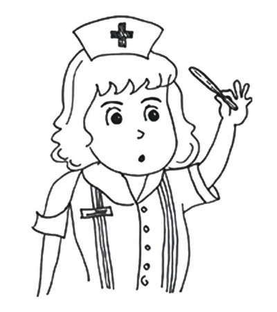 Top 25 Free Printable Nurse Coloring Pages Online