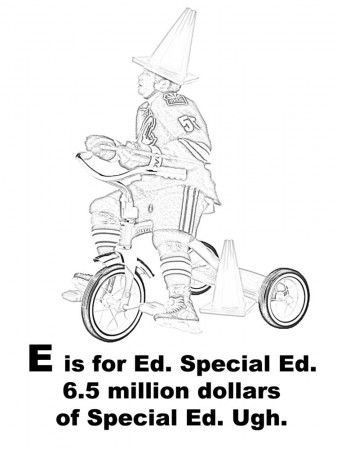 Coyotes Coloring Pages - E is For... Ed - Five For Howling