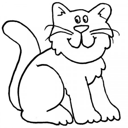 Funny Cat Coloring Pages | Cooloring.com