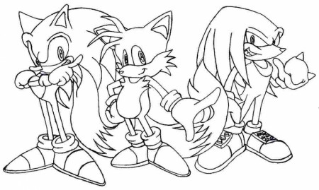 20+ Free Printable Sonic the Hedgehog Coloring Pages - EverFreeColoring.com