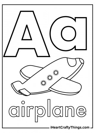 Letter A Coloring Pages (Updated 2023)