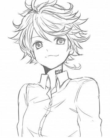 Pin by Юлия on The Promised Neverland | Neverland art, Anime character  drawing, Anime sketch