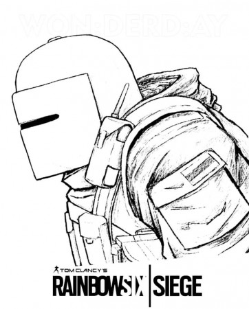 Tachanka Rainbow Six Siege Coloring Page - Free Printable Coloring Pages  for Kids