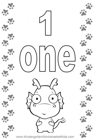9 Pics of Number One Coloring Page - Number 1 Coloring Page ...