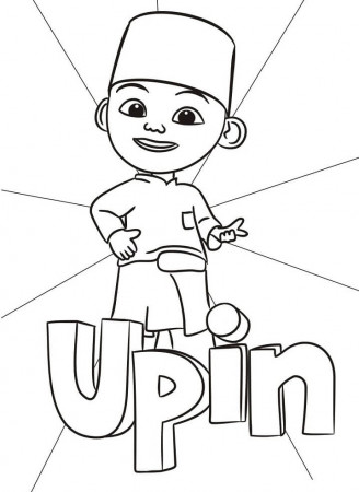 Upin And Ipin Coloring Pages - Free Printable Coloring Pages for Kids