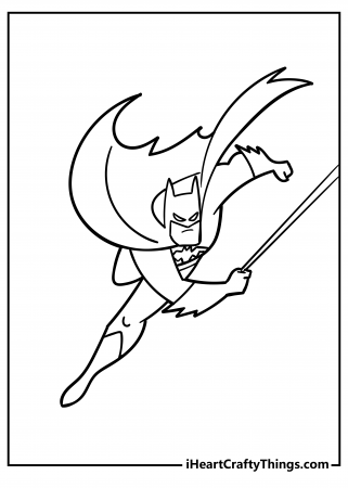 Printable Batman Coloring Pages (Updated 2023)