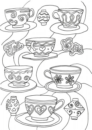 Disney Inspired Disney Coloring Page Downlaod Mad Hatters - Etsy