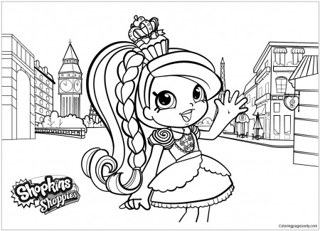 Shoppies Shopkins Coloring Pages - Shopkins Coloring Pages - Coloring Pages  For Kids And Adults