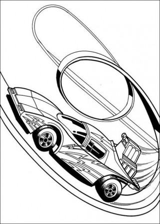 Hot Wheels Fargelegging | Tegninger 2 | Cars coloring pages, Hot wheels,  Cool coloring pages