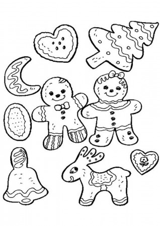 Cookie Coloring Pages - Tulamama