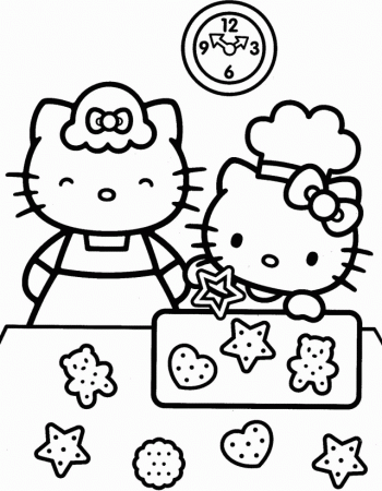 Hello Kitty Christmas Coloring Pages - Best Coloring Pages For Kids