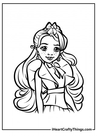 30 Descendants Coloring Pages (100 ...