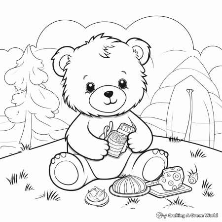 Teddy Bear Coloring Pages - Free ...