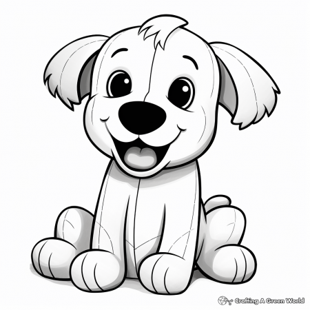 Dog Toy Coloring Pages - Free & Printable!