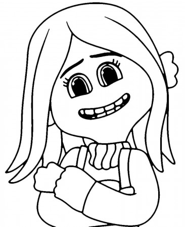 Cute Ruby Gillman coloring page - Download, Print or Color Online for Free