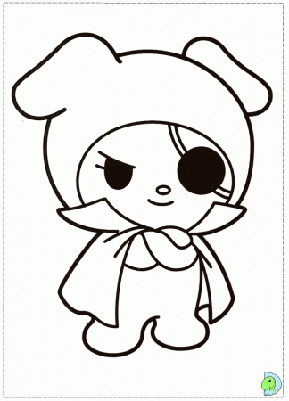 Kuromi - Coloring Pages for Kids and for Adults