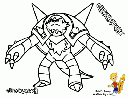 Coloring Page Pokemon Black Kyurem Ex - Coloring Pages For All Ages