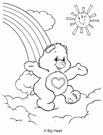 7 Pics of Care Bears Coloring Pages Printable - Care Bear Coloring ...